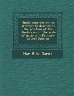 Front cover_Hindu superiority