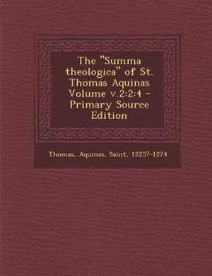 Front cover_The Summa theologica of St. Thomas Aquinas Volume v.2