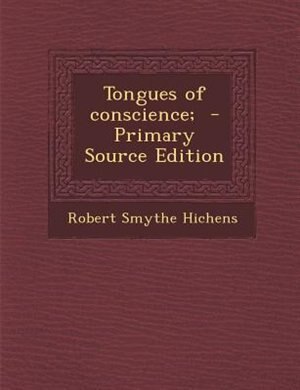 Front cover_Tongues of conscience;
