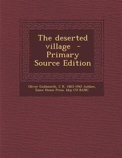 Front cover_The deserted village