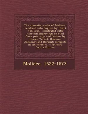 Couverture_The dramatic works of Moliere