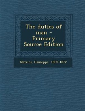 Front cover_The duties of man - Primary Source Edition