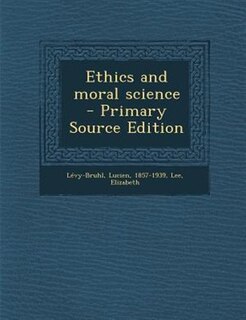 Front cover_Ethics and moral science