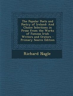 Front cover_The Popular Poets and Poetry of Ireland