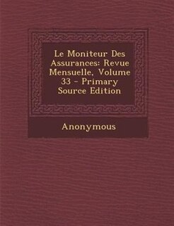 Front cover_Le Moniteur Des Assurances