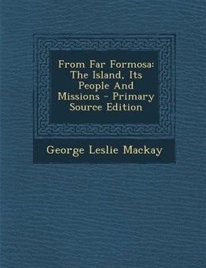 Front cover_From Far Formosa