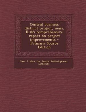 Front cover_Central business district project, mass. R-82