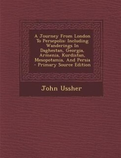 Couverture_A Journey From London To Persepolis