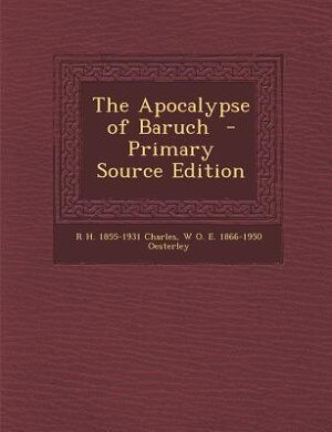 Front cover_The Apocalypse of Baruch