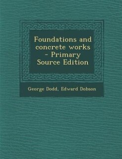 Couverture_Foundations and concrete works