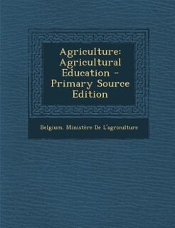 Front cover_Agriculture