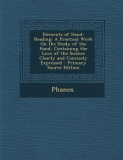 Front cover_Elements of Hand-Reading