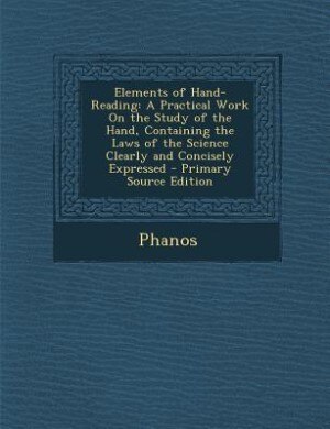 Front cover_Elements of Hand-Reading
