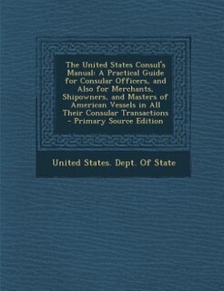 Couverture_The United States Consul's Manual