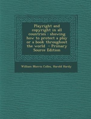 Front cover_Playright and copyright in all countries