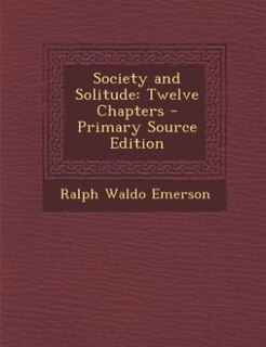 Front cover_Society and Solitude