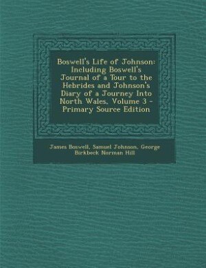 Front cover_Boswell's Life of Johnson