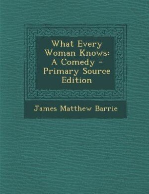 Couverture_What Every Woman Knows