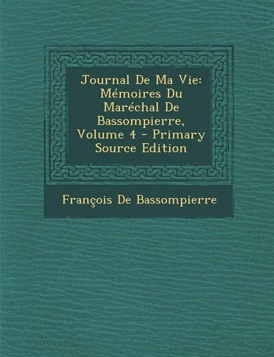 Front cover_Journal De Ma Vie