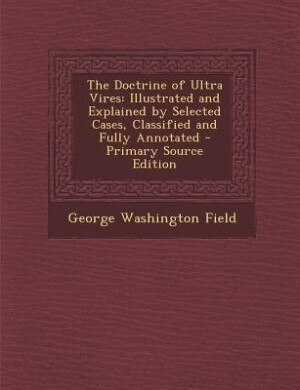 Front cover_The Doctrine of Ultra Vires