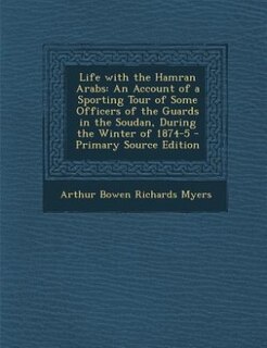 Couverture_Life with the Hamran Arabs