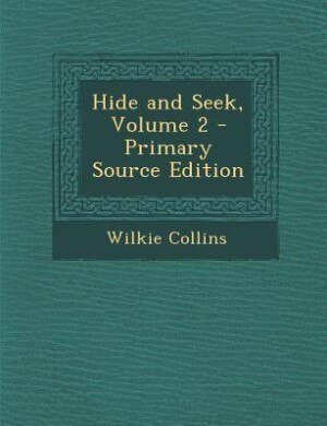 Couverture_Hide and Seek, Volume 2 - Primary Source Edition