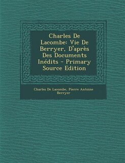 Front cover_Charles De Lacombe