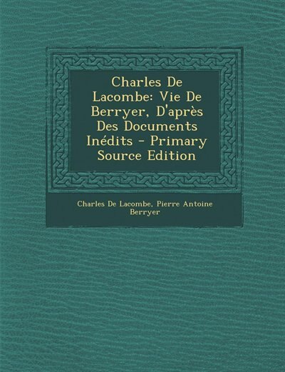 Front cover_Charles De Lacombe
