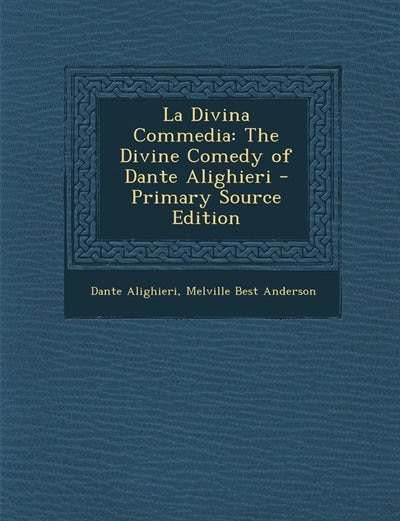Front cover_La Divina Commedia