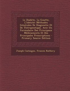 Couverture_Le Diabète, La Goutte, L'obésité