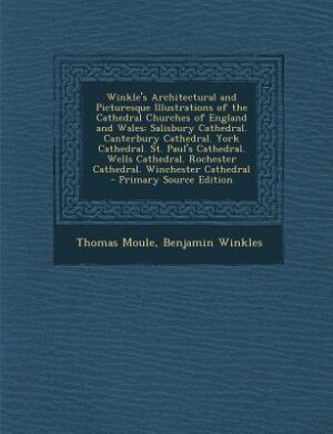Front cover_Winkle's Architectural and Picturesque Illustrations of the Cathedral Churches of England and Wales