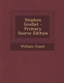 Front cover_Stephen Grellet - Primary Source Edition