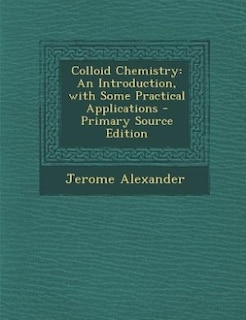 Couverture_Colloid Chemistry
