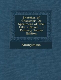 Couverture_Sketches of Character