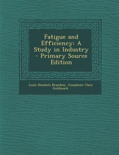 Fatigue and Efficiency: A Study in Industry - Primary Source Edition