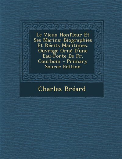 Couverture_Le Vieux Honfleur Et Ses Marins