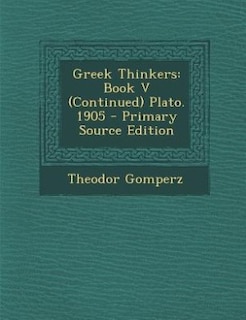 Front cover_Greek Thinkers