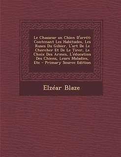 Front cover_Le Chasseur an Chien D'arrêt