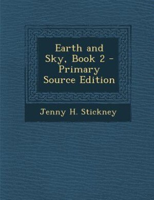 Couverture_Earth and Sky, Book 2 - Primary Source Edition