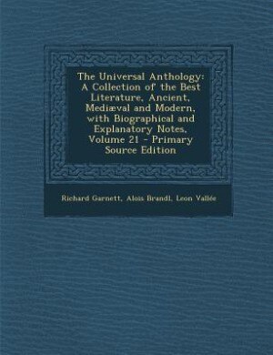 Front cover_The Universal Anthology