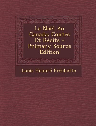 Front cover_La Noël Au Canada