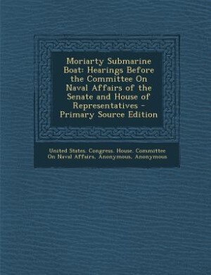 Front cover_Moriarty Submarine Boat