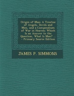 Couverture_Origin of Man