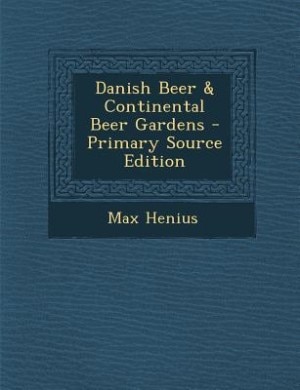 Front cover_Danish Beer & Continental Beer Gardens
