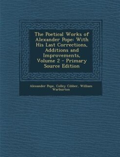 Front cover_The Poetical Works of Alexander Pope