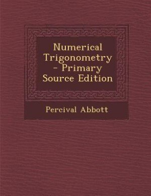 Couverture_Numerical Trigonometry