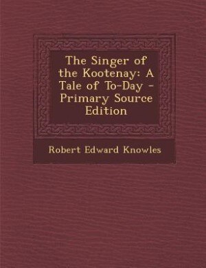 Couverture_The Singer of the Kootenay