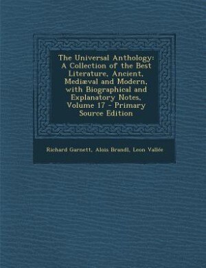 Couverture_The Universal Anthology