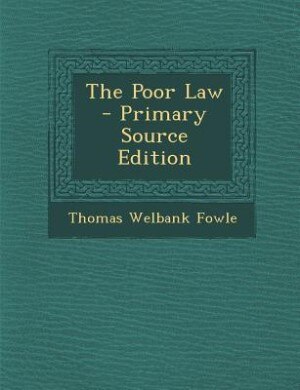 Couverture_The Poor Law