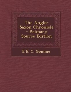 Couverture_The Anglo-Saxon Chronicle